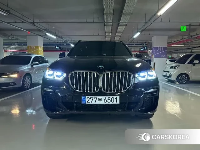 BMW X5 (G05) 2021 Черный из Кореи