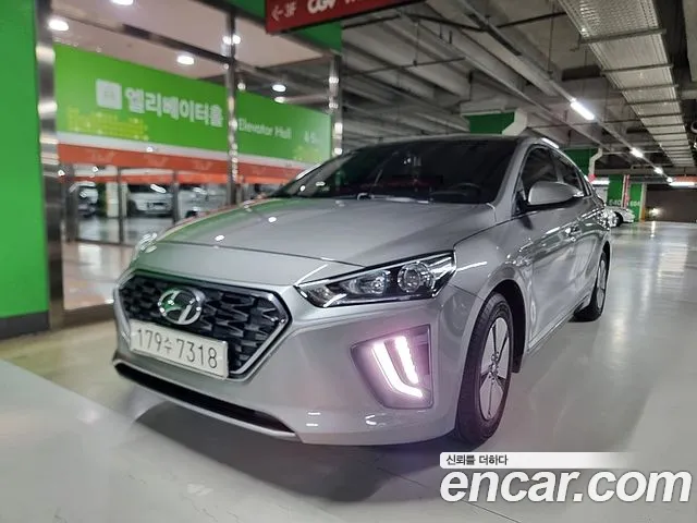 Hyundai The New Ionic Hybrid 2020 Серый из Кореи