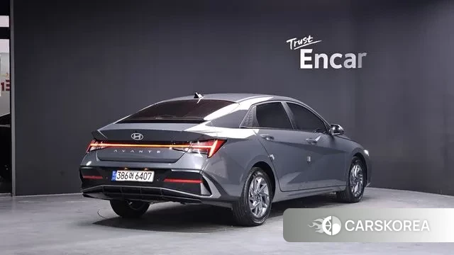 Hyundai The New Avante (CN7) 2025 Серый из Кореи