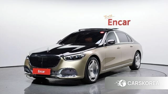 Mercedes-Benz S-Class W223 2023 Золотой двухцветный из Кореи