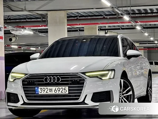 Audi A6 (C8) 2021 Белый из Кореи