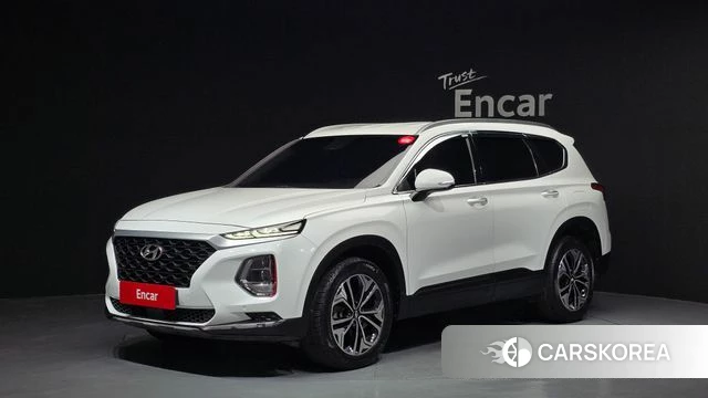Hyundai Santa Fe TM 2018 Белый из Кореи
