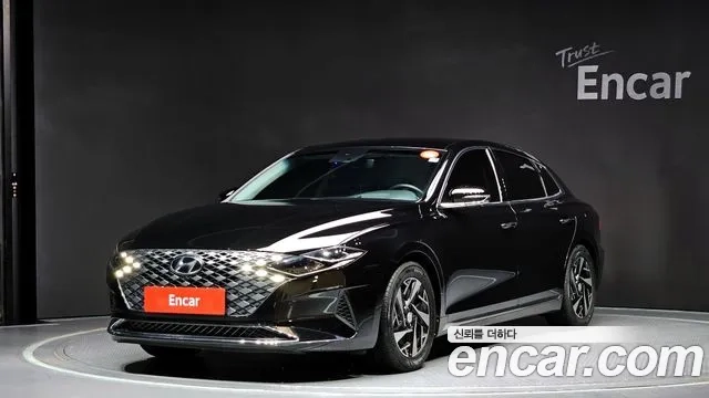 Hyundai The New Grandeur IG Hybrid 2022 Черный из Кореи