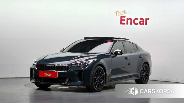 Kia Stinger Meister 2022 Синий нефрит из Кореи