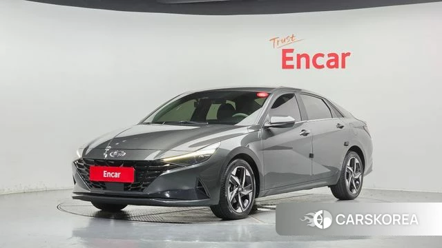 Hyundai Avante (CN7) 2021 Серый из Кореи
