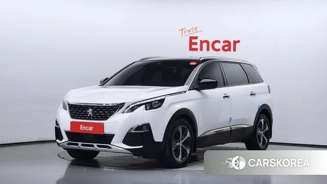 Peugeot 5008 second generation 2019 Белый из Кореи