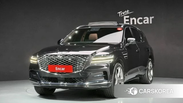 Genesis GV80 2022 Черный из Кореи