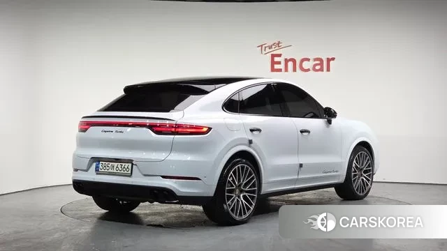 Porsche Cayenne (PO536) 2021 Белый из Кореи