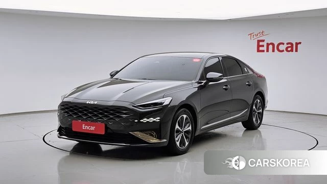 Kia K8 Hybrid 2022 Серый из Кореи