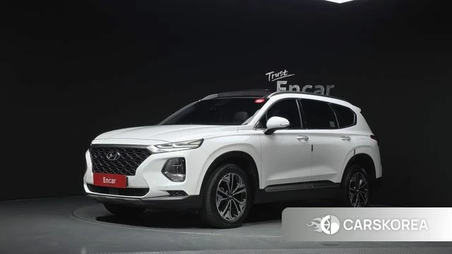 Hyundai Santa Fe TM 2018 Белый из Кореи
