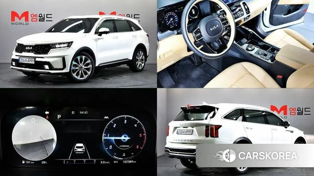 Kia Sorento 4th Generation 2021 Белый из Кореи