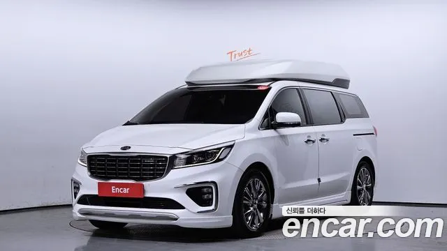 Kia The New Carnival 2018 Белый из Кореи