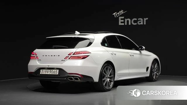 Genesis The New G70 Shooting Brake 2022 Белый из Кореи