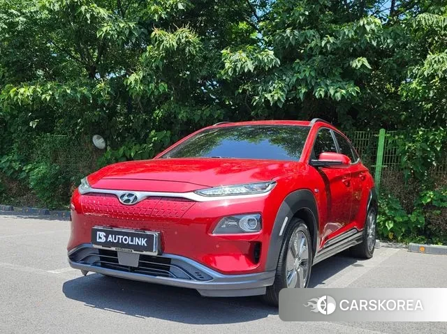 Hyundai Kona Electric 2018 Красный из Кореи