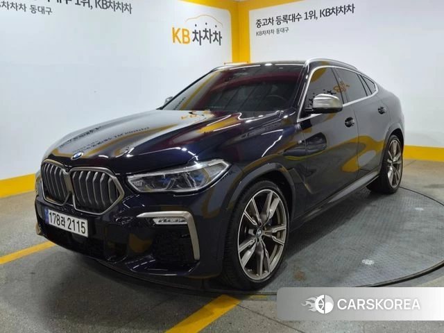 BMW X6 (G06) 2021 Синий из Кореи