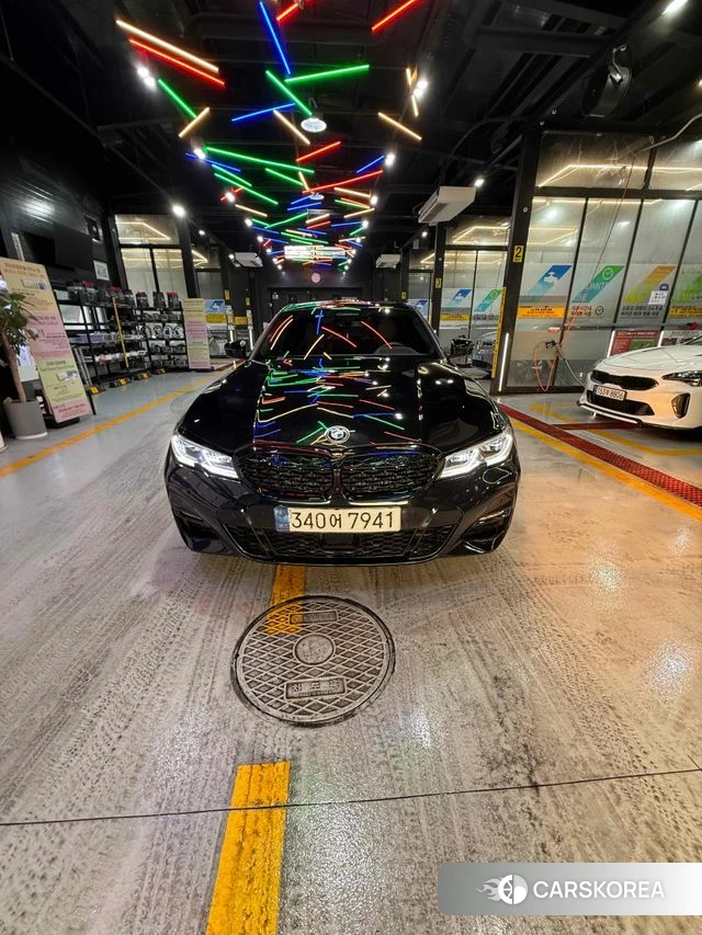 BMW 3 Series (G20) 2021 Черный из Кореи