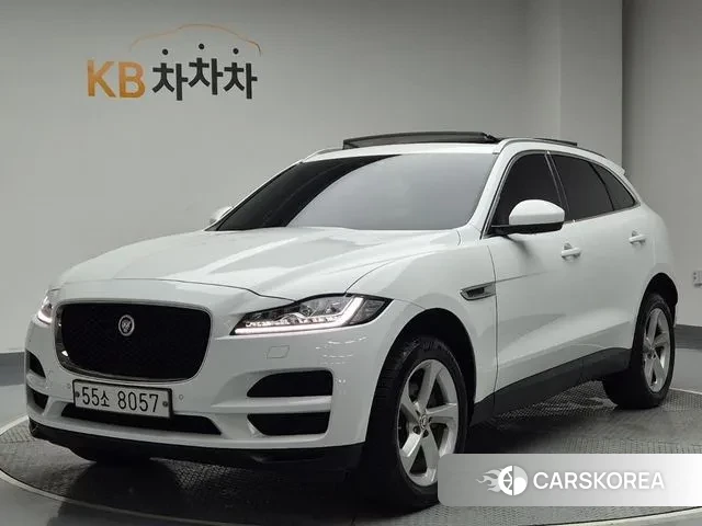 Jaguar F-PACE 2019 Белый из Кореи