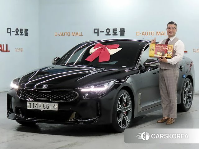 Kia Stinger 2019 Черный из Кореи