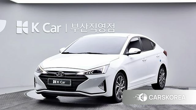 Hyundai The New Avante AD 2019 Белый из Кореи