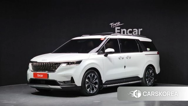 Kia Carnival 4th generation 2023 Белый из Кореи