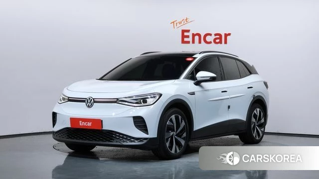 Volkswagen ID.4 2023 Белый из Кореи