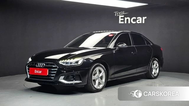 Audi A4 (B9) 2020 Черный из Кореи