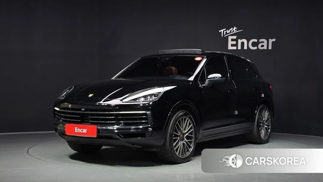 Porsche Cayenne (PO536) 2019 Черный из Кореи