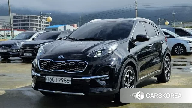 Kia Sportage The Bold 2020 Черный из Кореи