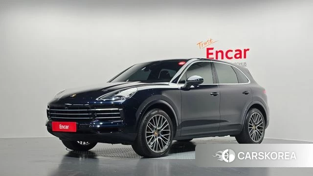 Porsche Cayenne (PO536) 2020 Синий из Кореи