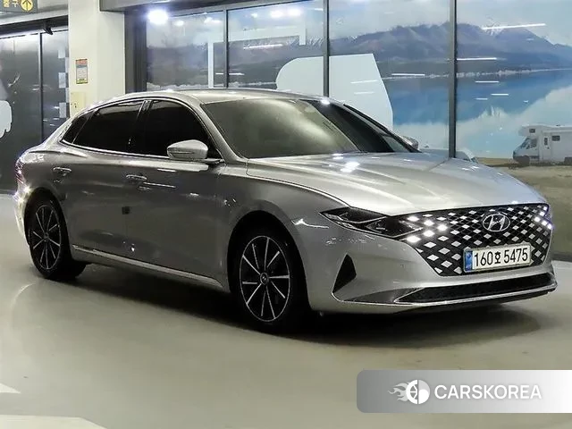 Hyundai The New Grandeur IG 2021 Серебристо-серый из Кореи
