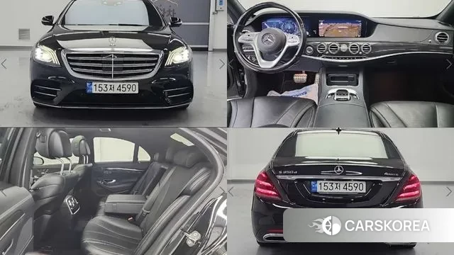 Mercedes-Benz S-Class W222 2020 Черный из Кореи