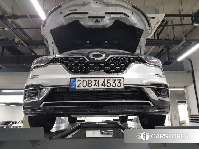 Renault Korea (Samsung) The New QM6 2021 Белый из Кореи