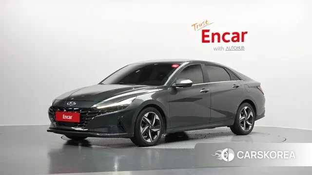 Hyundai Avante (CN7) 2022 Серый из Кореи