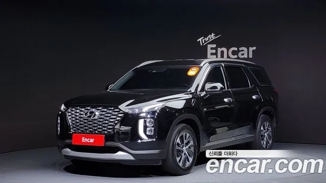Hyundai Palisade 2021 Черный из Кореи