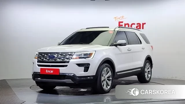 Ford Explorer 2019 Белый из Кореи