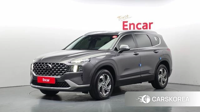 Hyundai The New Santa Fe 2022 Серый из Кореи