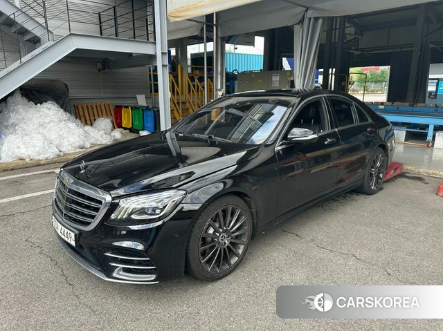 Mercedes-Benz S-Class W222 2018 Черный из Кореи