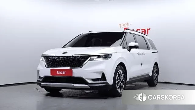 Kia Carnival 4th generation 2021 Белый из Кореи