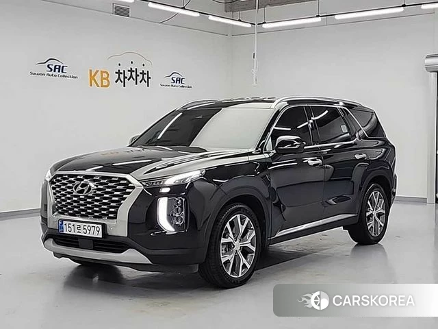 Hyundai Palisade 2022 Черный из Кореи