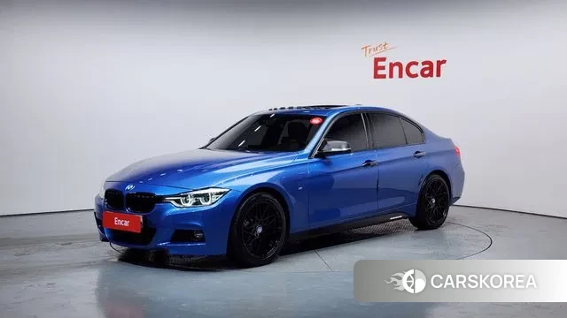 BMW 3 Series (F30) 2018 Синий из Кореи