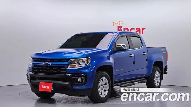 Chevrolet (GM Daewoo) Real New Colorado 2021 Синий из Кореи