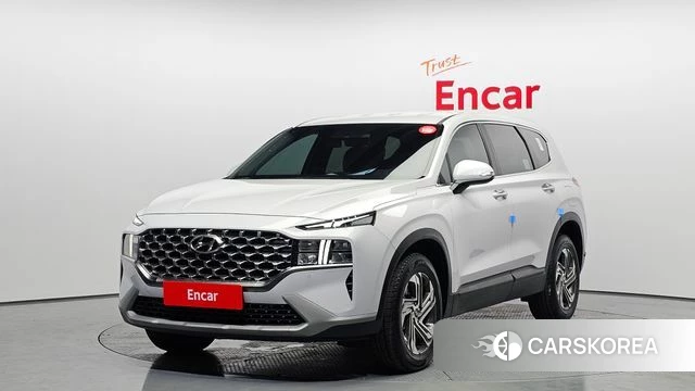 Hyundai The New Santa Fe 2022 Белый из Кореи