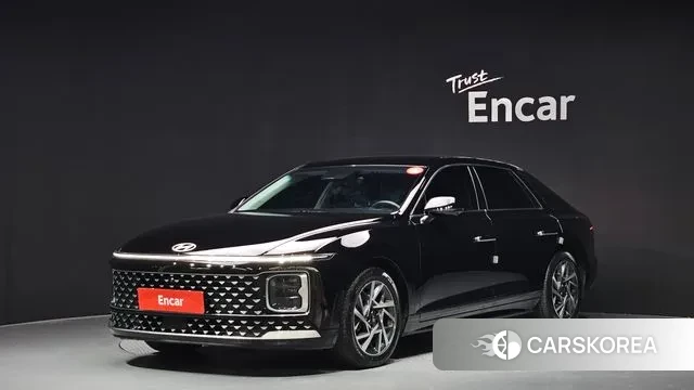 Hyundai Grandeur (GN7) 2022 Черный из Кореи