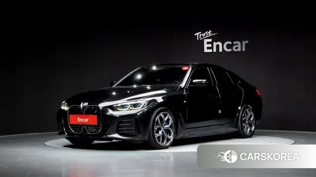 BMW i4 2023 Черный из Кореи