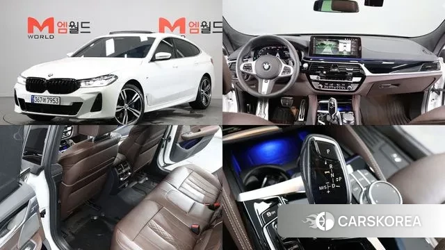 BMW 6 Series GT (G32) 2024 Белый из Кореи