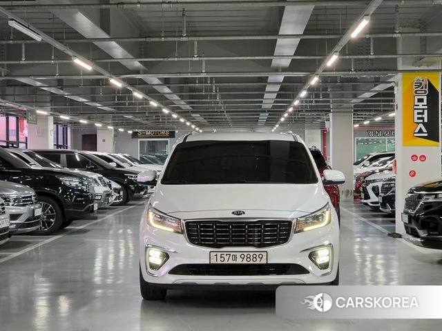 Kia The New Carnival 2019 Белый из Кореи