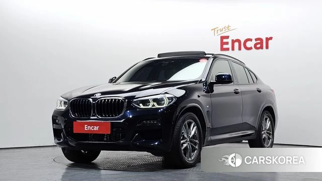 BMW X4 (G02) 2021 Синий из Кореи