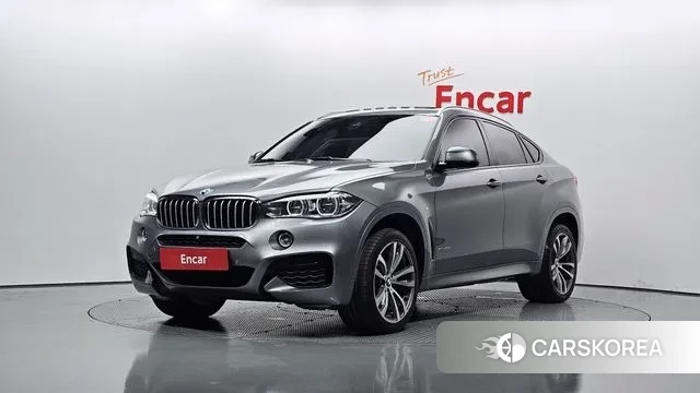 BMW X6 (F16) 2018 Серый из Кореи