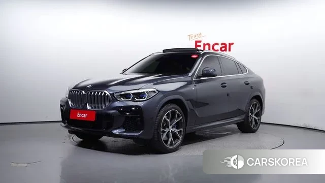 BMW X6 (G06) 2022 Серый из Кореи