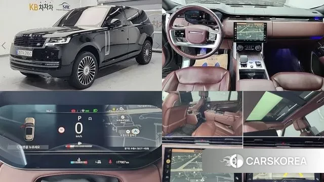 Land Rover Range Rover 5th Generation 2023 Черный из Кореи